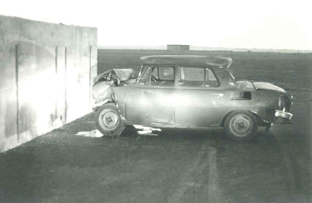 a výsledku crashtestu