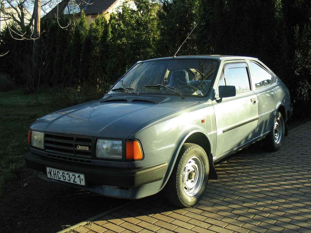 Původní stav vozidla.