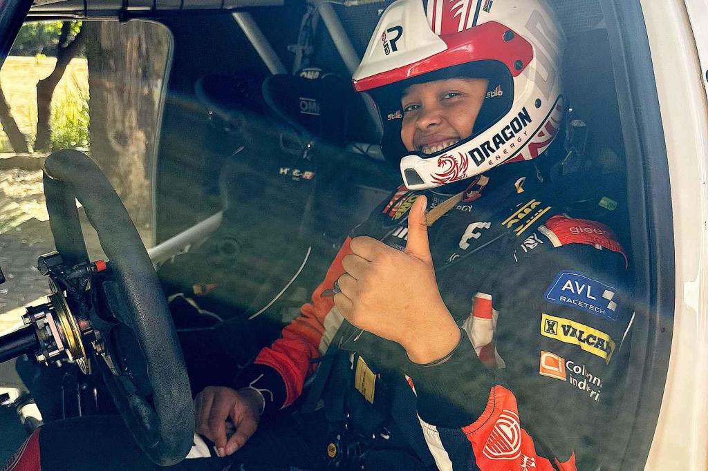 Aliyyah Koloc míří mezi absolutní elitu. Po úspěšných testech bude závodit s nejvýkonnějším autem pro dálkové rally. Foto: Buggyra media