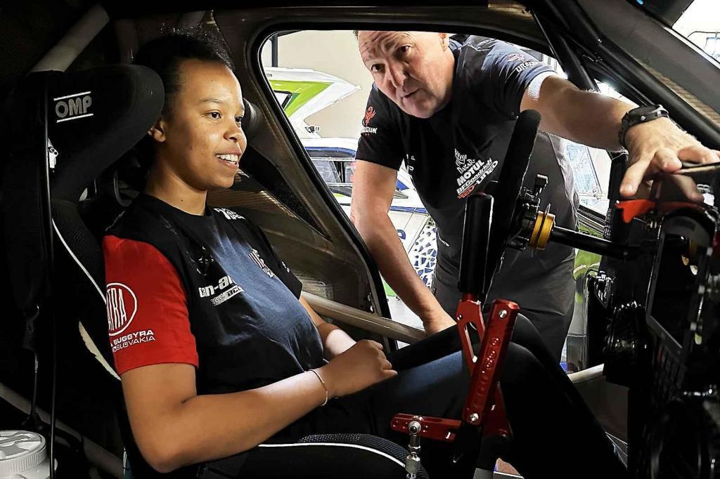 Aliyyah Koloc míří mezi absolutní elitu. Po úspěšných testech bude závodit s nejvýkonnějším autem pro dálkové rally. Foto: Buggyra media