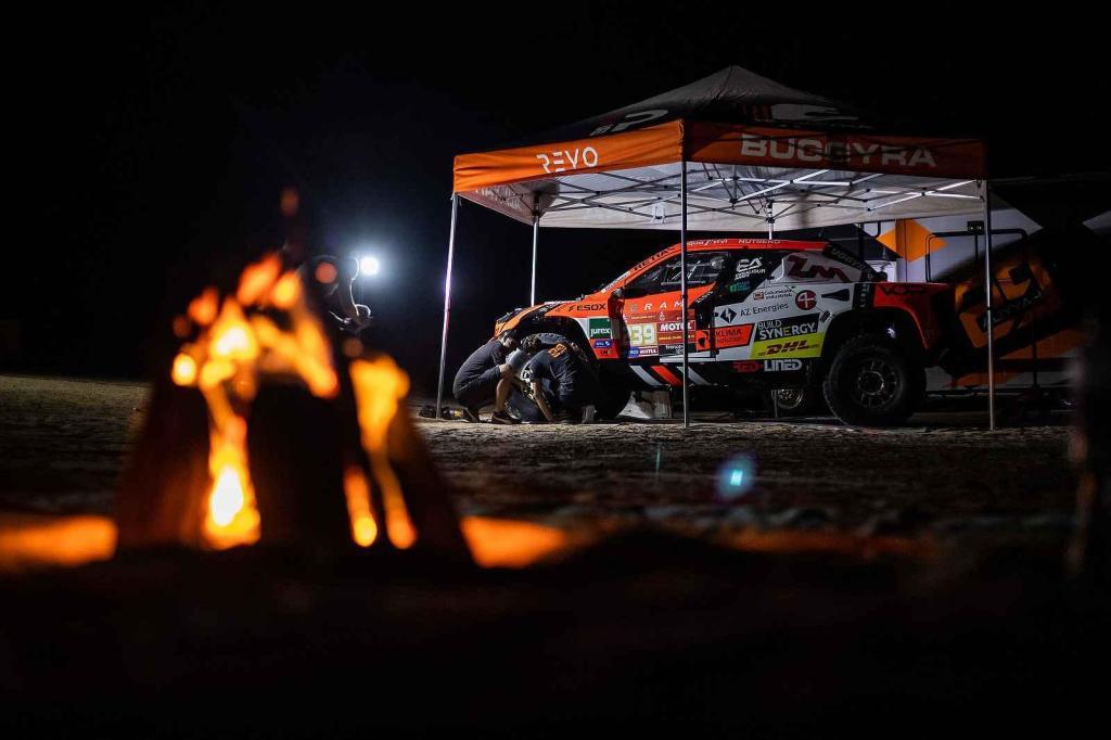 Aliyyah Koloc má za sebou poslední test před Dakarem. Foto: Buggyra media