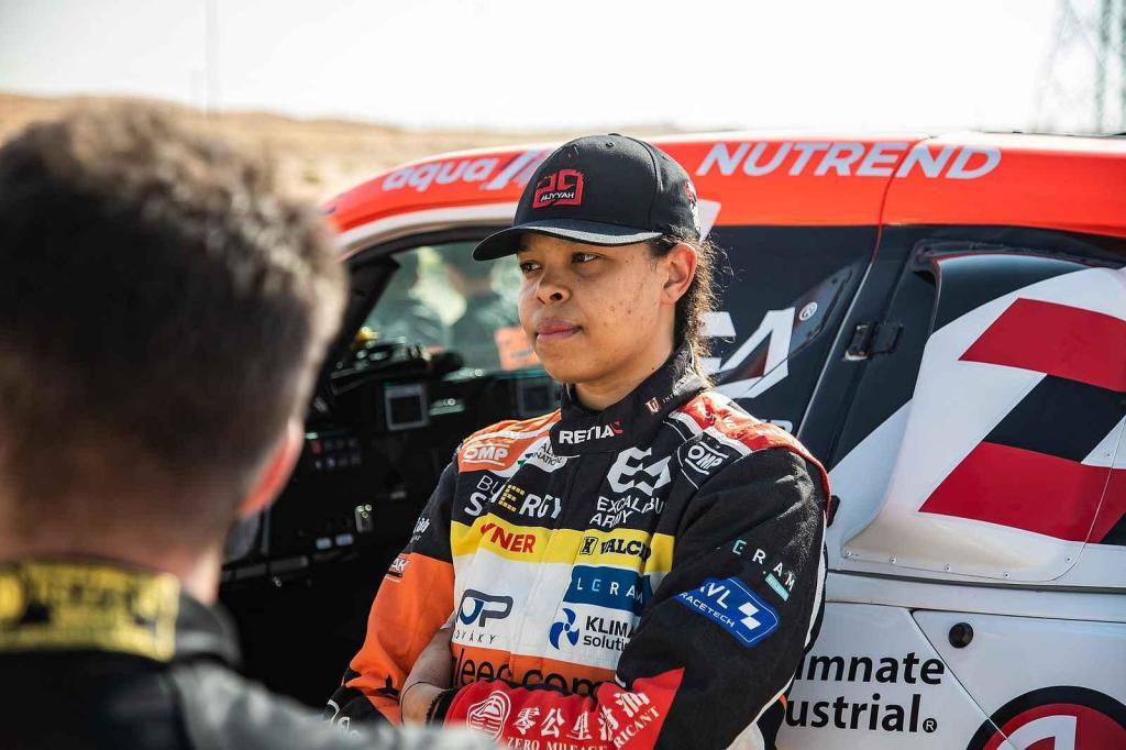 Aliyyah Koloc má za sebou poslední test před Dakarem. Foto: Buggyra media