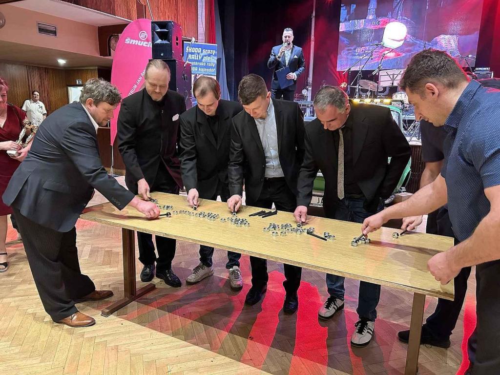 Rally ples Škodateamu v Klatovech.