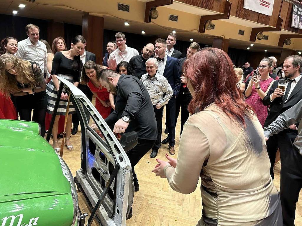 Rally ples Škodateamu v Klatovech.
