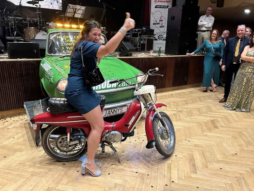 Rally ples Škodateamu v Klatovech.