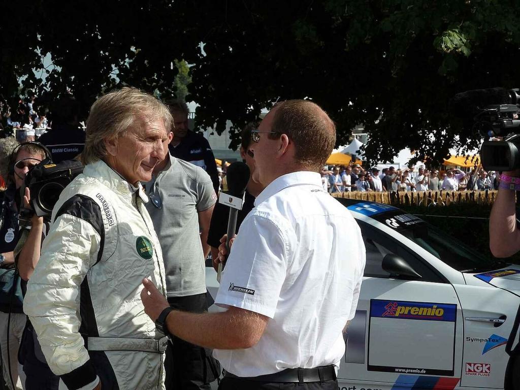 Při Festivalu Goodwood v roce 2011.