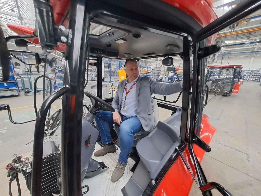 Výroba traktorů v areálu Zetoru v brněnské Líšni.