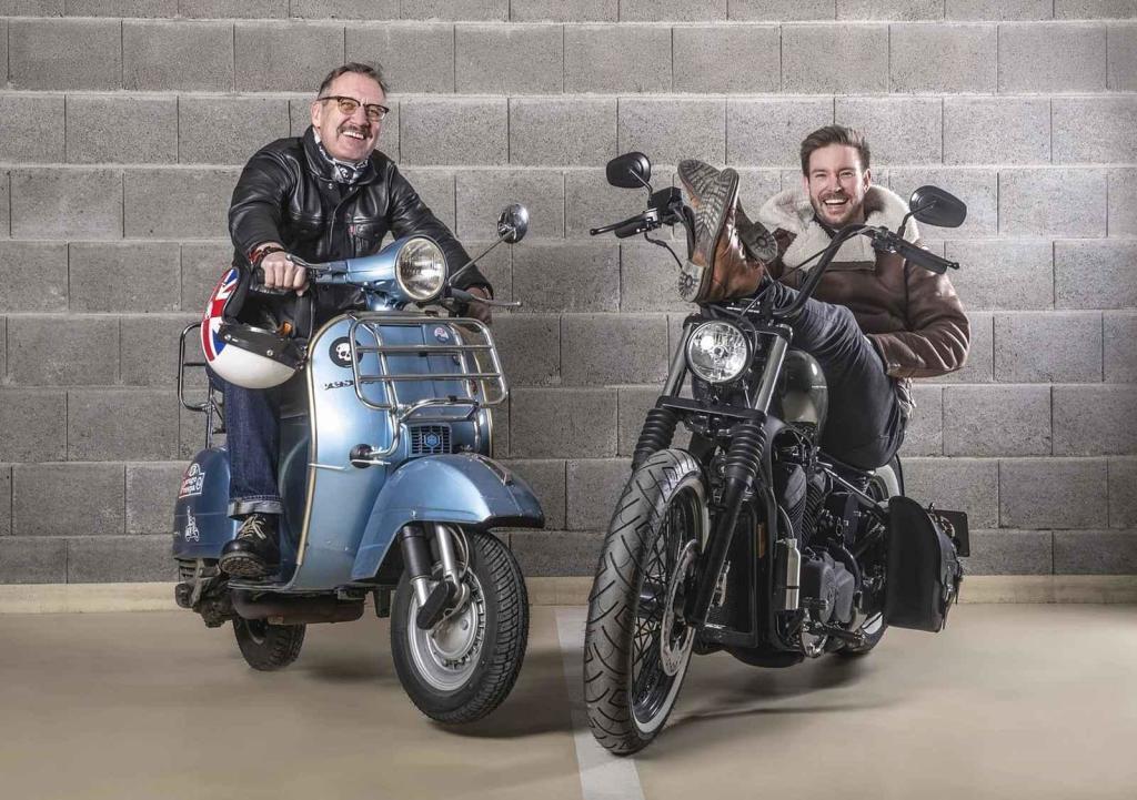 Známé tváře z motosportu se potkaly na focení vizuálu pro Motosalon.