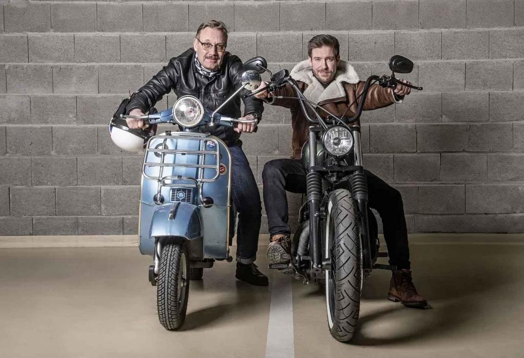 Známé tváře z motosportu se potkaly na focení vizuálu pro Motosalon.
