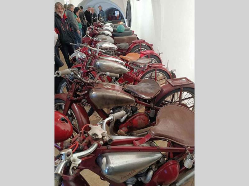 Unikátní výstava motocyklů v Havlíčkově Brodě. Prohlédněte si ji
