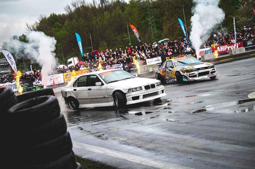 Start auto-moto sezóny 2023. Drift King Polygon Libros Ostrava. 29. dubna 2023.