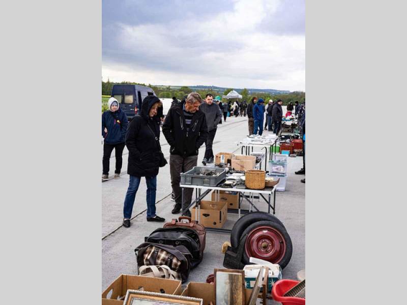 Tradiční auto, moto, hobby burza na vyškovském letišti.