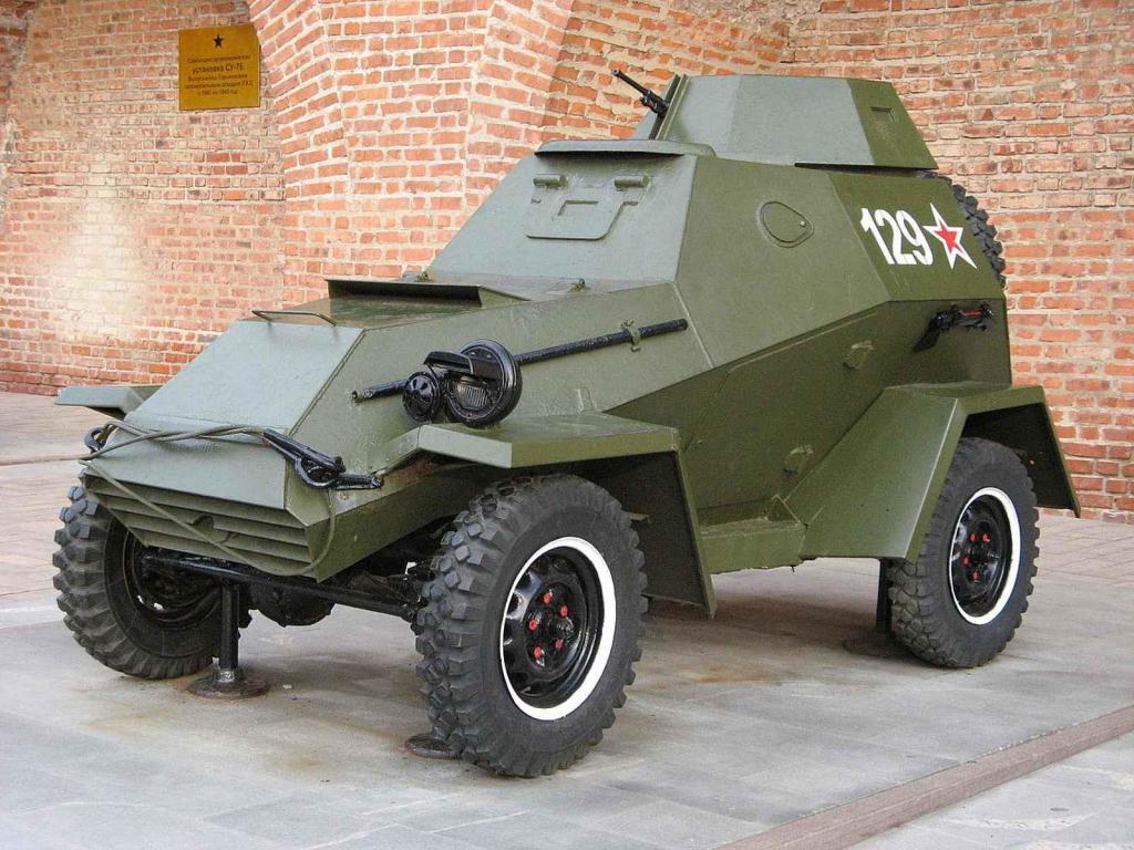 Sovětský obrněný automobil BA-64. Foto: Wikimedia Commons, Leha-11, CC BY-SA 4.0