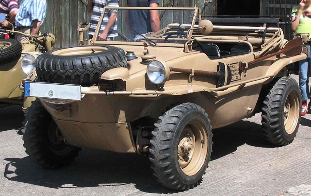 Vůz KdF. 166 Schwimmwagen.