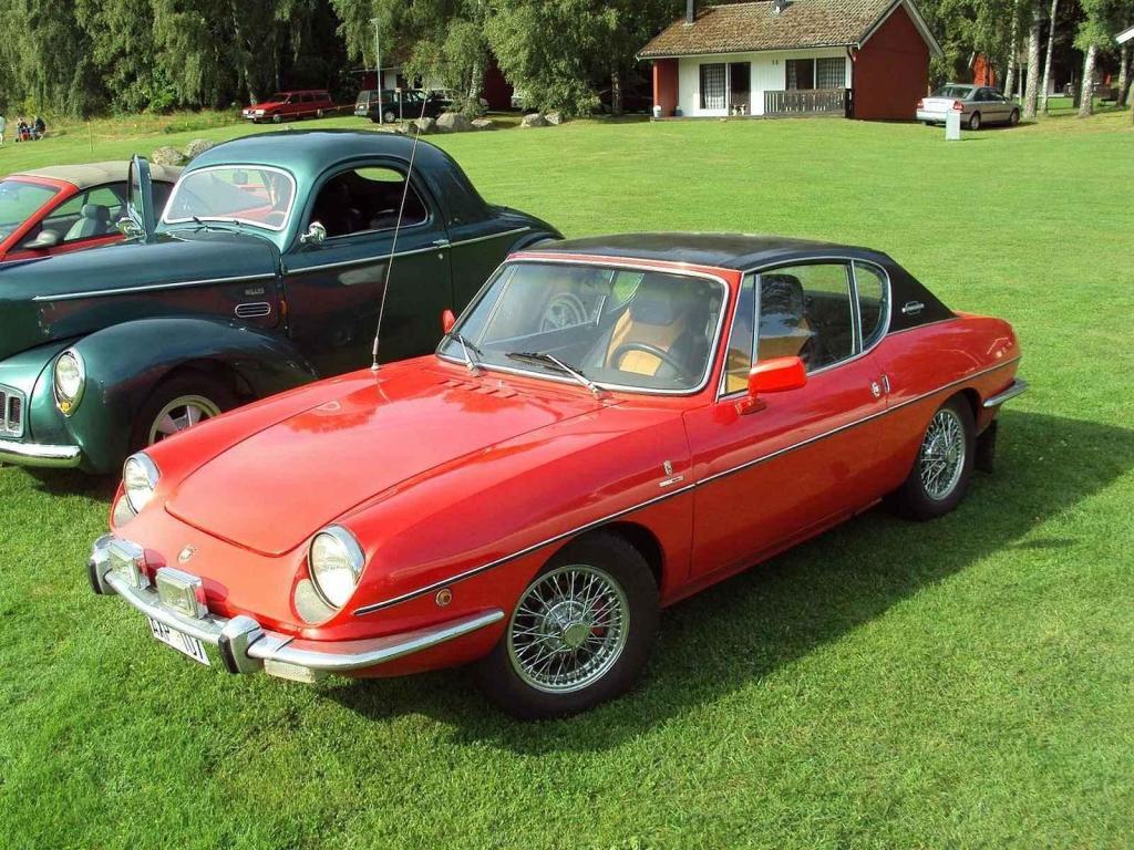Vůz Fiat 850 Coupé Berlinetta.