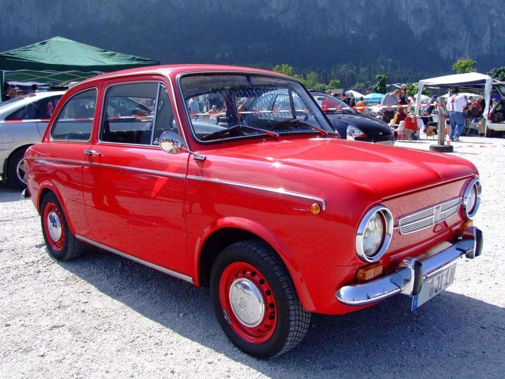 Vůz Fiat 850 Special.