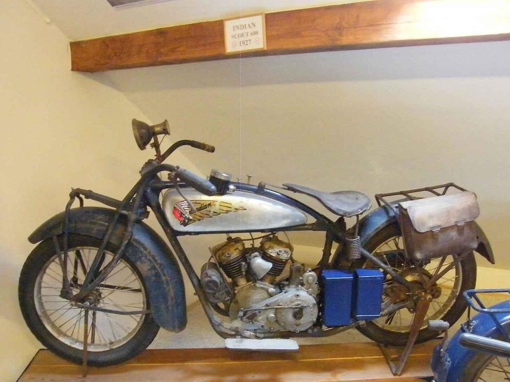 Indian Scout 600 z roku 1927.