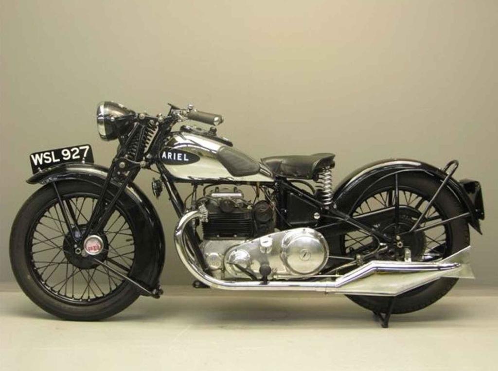 Dnešní zábavný kvíz je věnovaný britské značce motocyklů Ariel. Na snímku je Ariel Square Four z roku 1932.