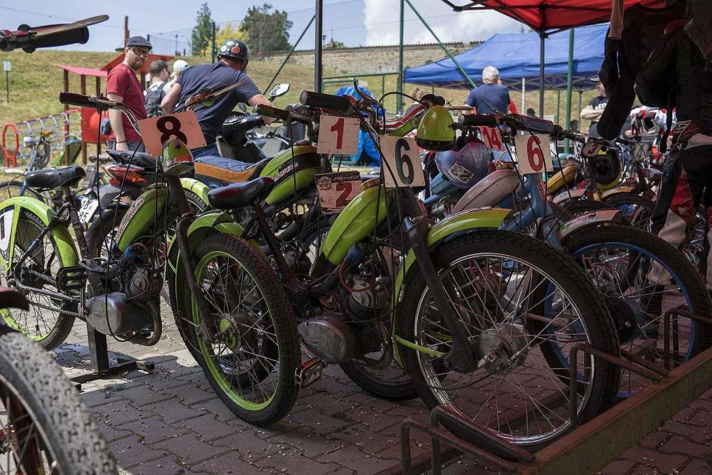 První červencová sobota byla v Rychtářově ve znamení mopedů. Moped rallye ho ovládla s čtyřiadvacátým ročníkem.