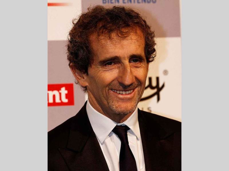 Alain Prost v roce 2012.