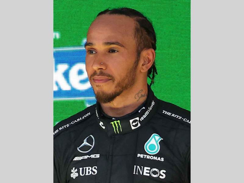 Lewis Hamilton.