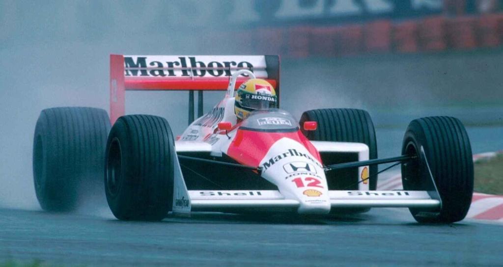 Ayrton Senna v McLarenu v roce 1988.