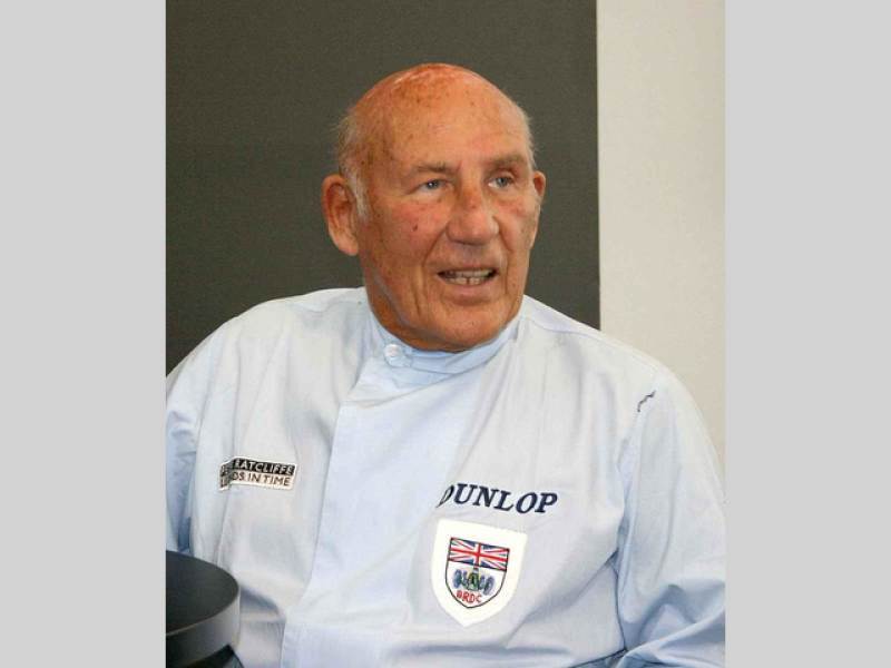 Stirling Moss v Goodwoodu v roce 2011.