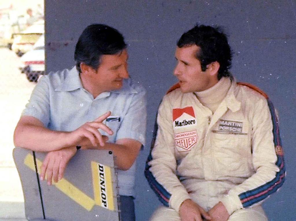 Norbert Singer v rozhovoru s Jacky Ickxem.