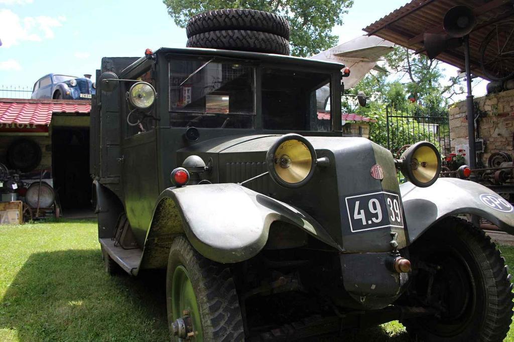 Vojenská Tatra 72 Jana Drozda vyhrála na slavkovském Veteranfestu první místo ve své kategorii.