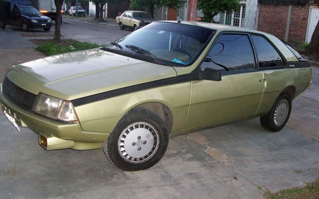 Renault Fuego z roku 1983 GTX vyrobený v Argentině.