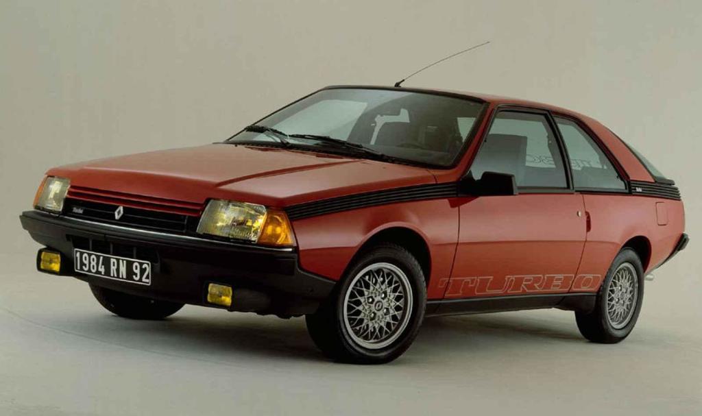 Renault Fuego Turbo.