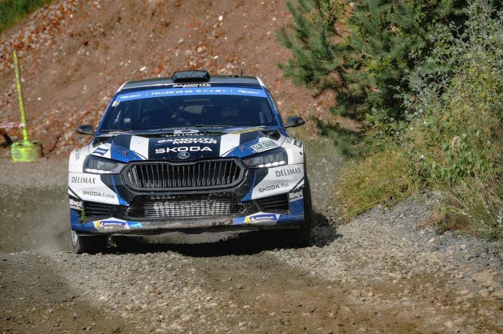 RZ Halenkovice a závěrečná Powerstage a vyhlášení vítězů ve Žlutavách v rámci 53. ročníku Barum Czech Rally Zlín.