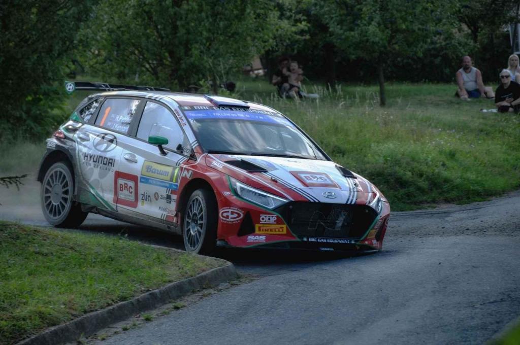RZ Halenkovice a závěrečná Powerstage a vyhlášení vítězů ve Žlutavách v rámci 53. ročníku Barum Czech Rally Zlín.