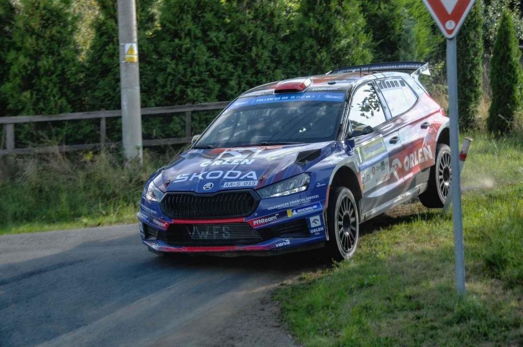 RZ Halenkovice a závěrečná Powerstage a vyhlášení vítězů ve Žlutavách v rámci 53. ročníku Barum Czech Rally Zlín.
