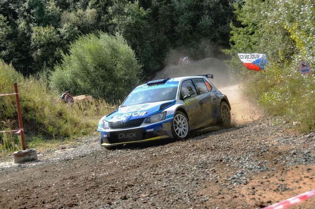 RZ Halenkovice a závěrečná Powerstage a vyhlášení vítězů ve Žlutavách v rámci 53. ročníku Barum Czech Rally Zlín.