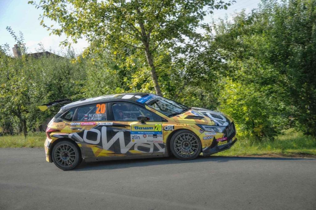 RZ Halenkovice a závěrečná Powerstage a vyhlášení vítězů ve Žlutavách v rámci 53. ročníku Barum Czech Rally Zlín.