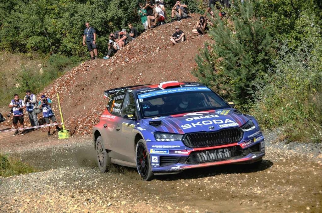 RZ Halenkovice a závěrečná Powerstage a vyhlášení vítězů ve Žlutavách v rámci 53. ročníku Barum Czech Rally Zlín.