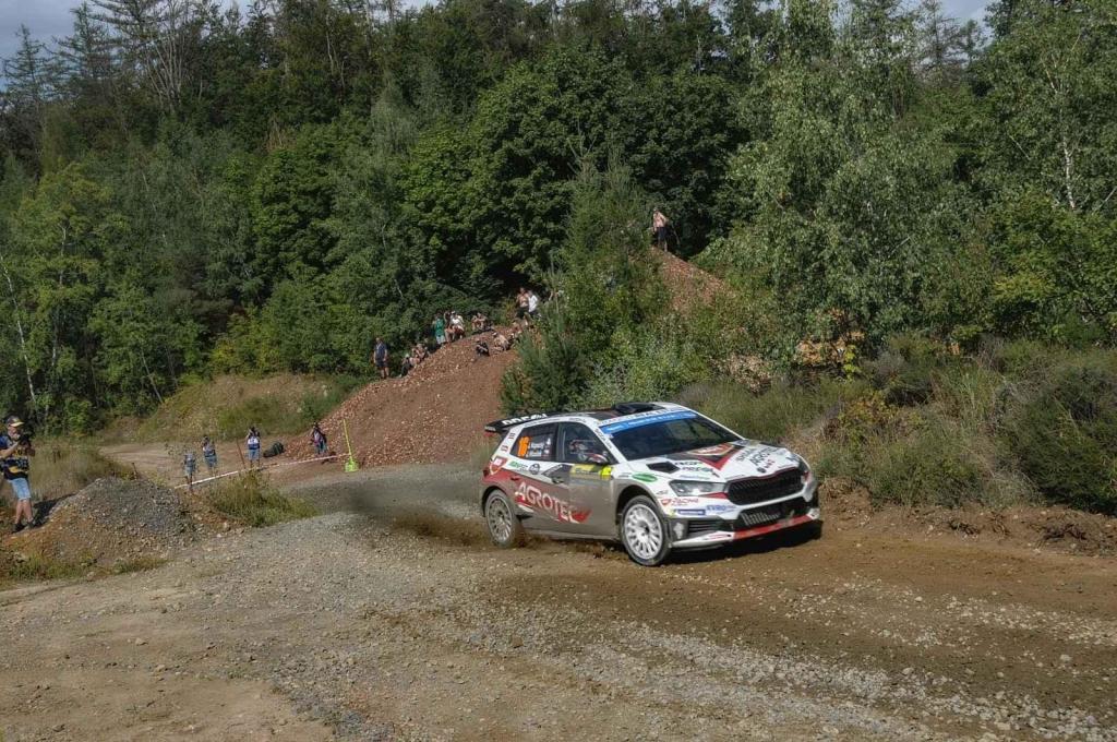 RZ Halenkovice a závěrečná Powerstage a vyhlášení vítězů ve Žlutavách v rámci 53. ročníku Barum Czech Rally Zlín.