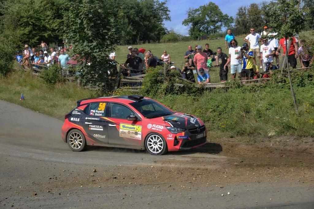 RZ Halenkovice a závěrečná Powerstage a vyhlášení vítězů ve Žlutavách v rámci 53. ročníku Barum Czech Rally Zlín.