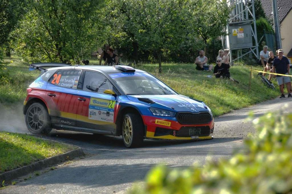RZ Halenkovice a závěrečná Powerstage a vyhlášení vítězů ve Žlutavách v rámci 53. ročníku Barum Czech Rally Zlín.