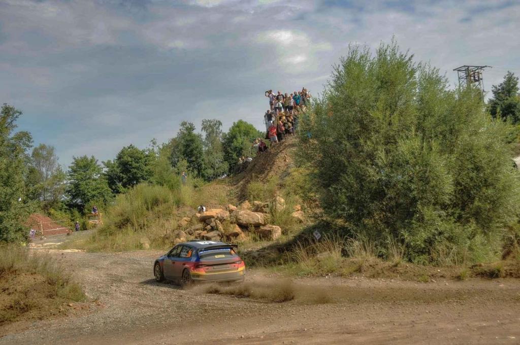RZ Halenkovice a závěrečná Powerstage a vyhlášení vítězů ve Žlutavách v rámci 53. ročníku Barum Czech Rally Zlín.