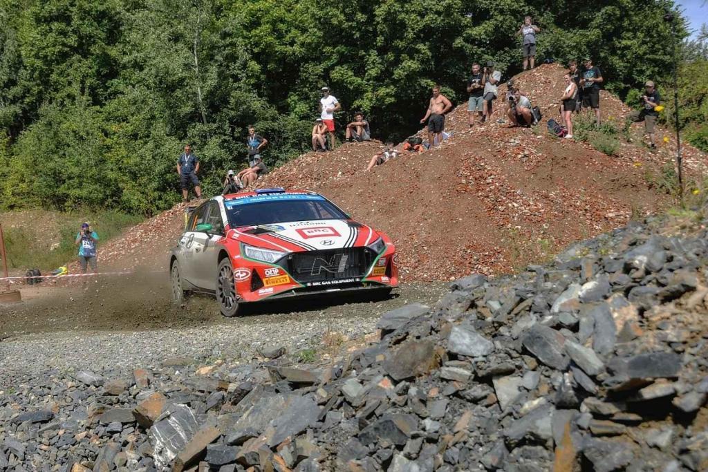 RZ Halenkovice a závěrečná Powerstage a vyhlášení vítězů ve Žlutavách v rámci 53. ročníku Barum Czech Rally Zlín.