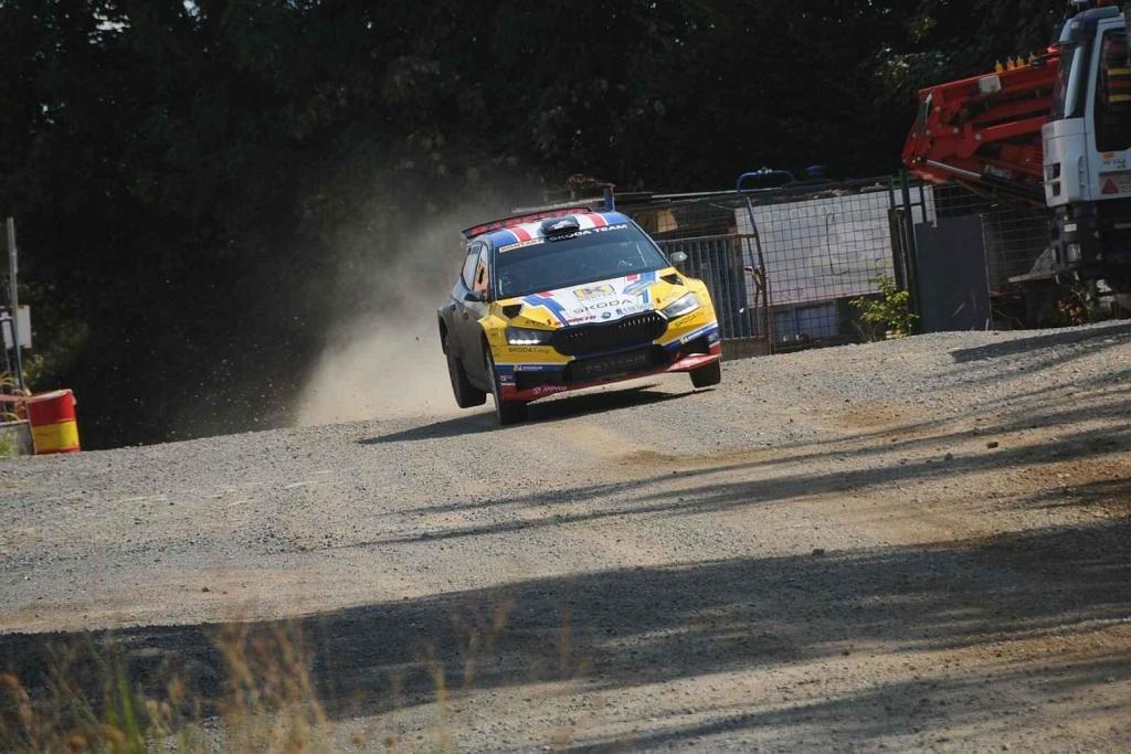 RZ Halenkovice a závěrečná Powerstage a vyhlášení vítězů ve Žlutavách v rámci 53. ročníku Barum Czech Rally Zlín.