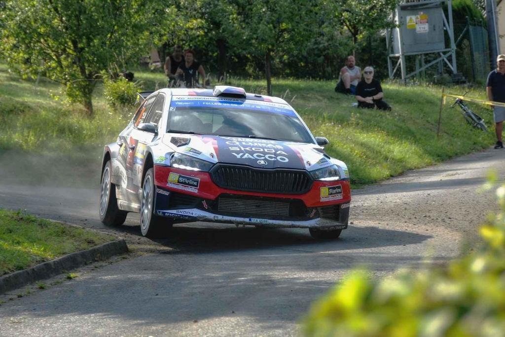 RZ Halenkovice a závěrečná Powerstage a vyhlášení vítězů ve Žlutavách v rámci 53. ročníku Barum Czech Rally Zlín.