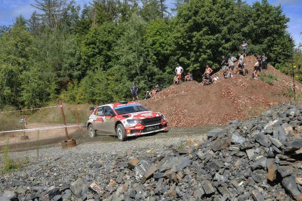 RZ Halenkovice a závěrečná Powerstage a vyhlášení vítězů ve Žlutavách v rámci 53. ročníku Barum Czech Rally Zlín.
