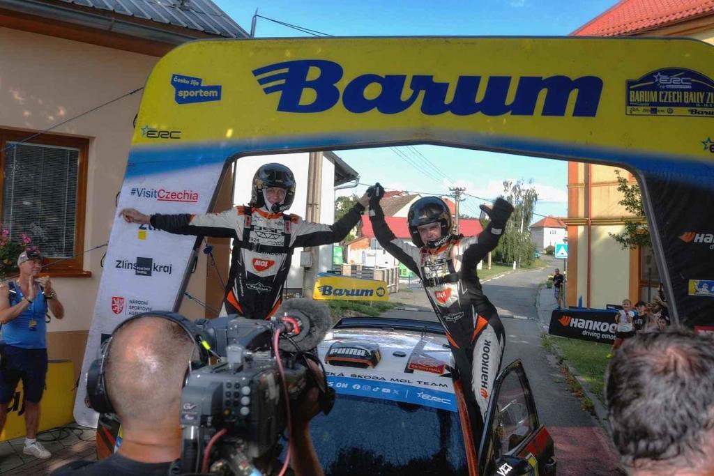 RZ Halenkovice a závěrečná Powerstage a vyhlášení vítězů ve Žlutavách v rámci 53. ročníku Barum Czech Rally Zlín.