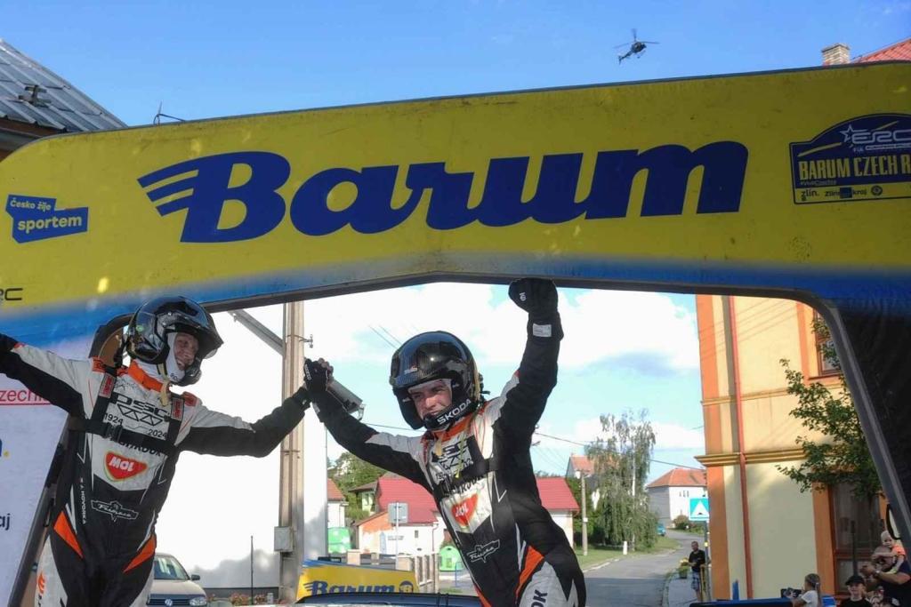 RZ Halenkovice a závěrečná Powerstage a vyhlášení vítězů ve Žlutavách v rámci 53. ročníku Barum Czech Rally Zlín.