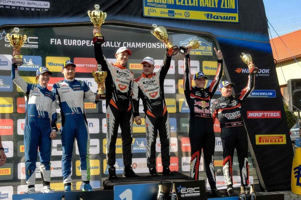RZ Halenkovice a závěrečná Powerstage a vyhlášení vítězů ve Žlutavách v rámci 53. ročníku Barum Czech Rally Zlín.