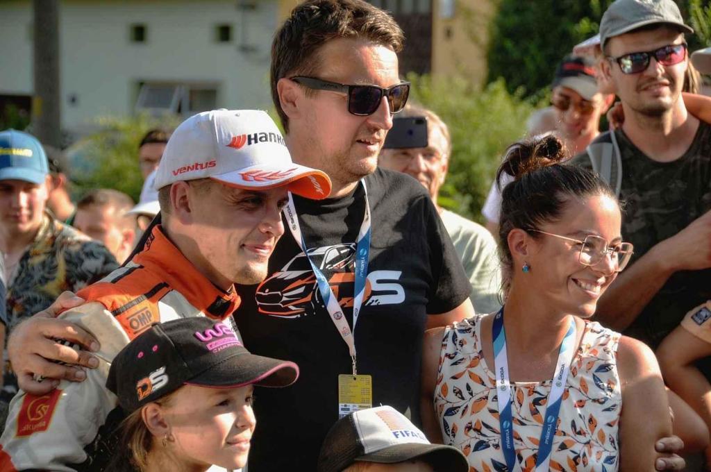 RZ Halenkovice a závěrečná Powerstage a vyhlášení vítězů ve Žlutavách v rámci 53. ročníku Barum Czech Rally Zlín.