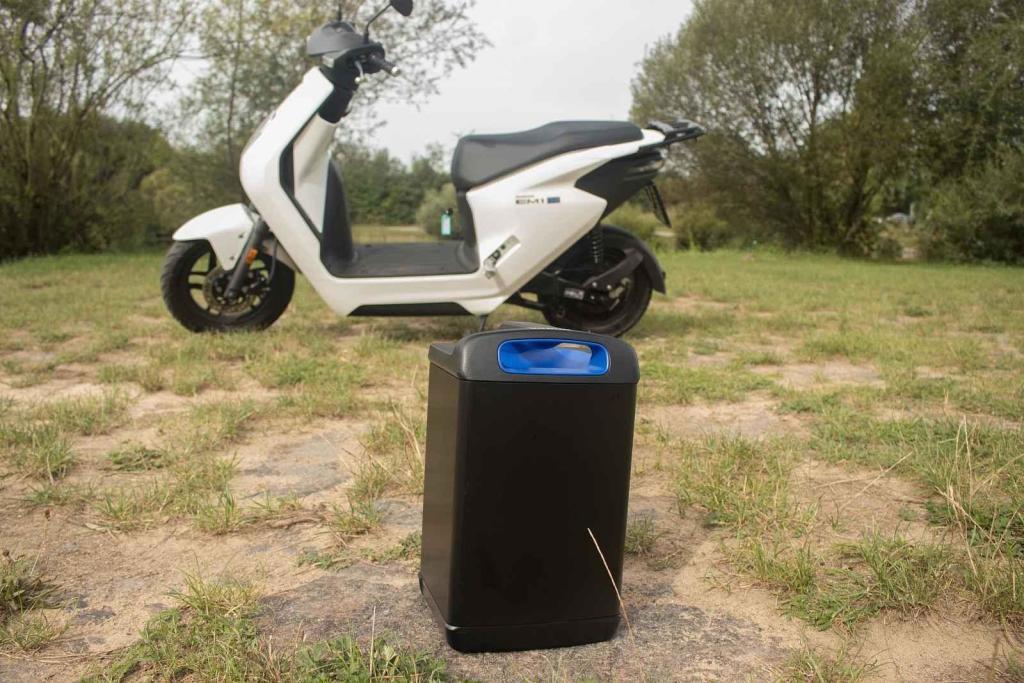 test elektroskútr Honda EM1 e: